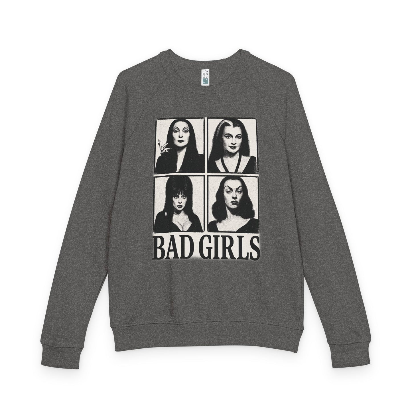Unisex Bad Girls French Terry Raglan Crewneck Sweatshirt, Cozy Casual Wear, Perfect for Fall, Halloween, and Everyday Style, Unique [...]