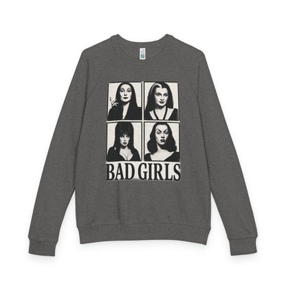 Unisex Bad Girls French Terry Raglan Crewneck Sweatshirt, Cozy Casual Wear, Perfect for Fall, Halloween, and Everyday Style, Unique [...]