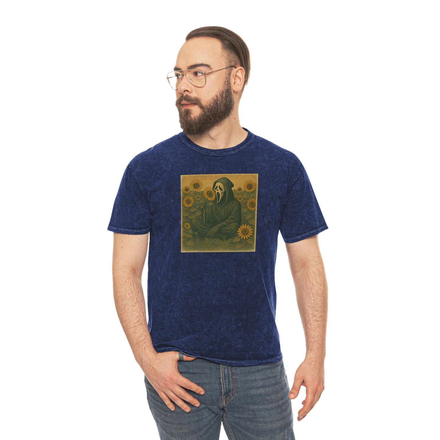 Vintage-Inspired Mineral Wash T-Shirt, Relaxed Fit, Graphic Tee for All Occasions, Casual Style, Unique Gift for Friends, Art Lover's [...]
