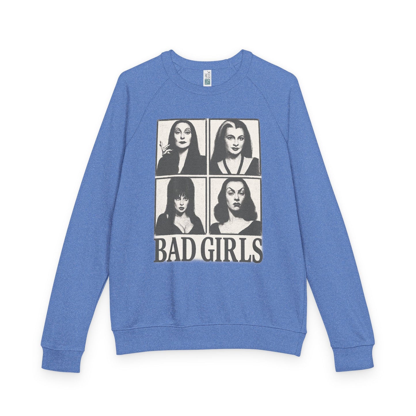 Unisex Bad Girls French Terry Raglan Crewneck Sweatshirt, Cozy Casual Wear, Perfect for Fall, Halloween, and Everyday Style, Unique [...]
