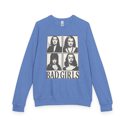 Unisex Bad Girls French Terry Raglan Crewneck Sweatshirt, Cozy Casual Wear, Perfect for Fall, Halloween, and Everyday Style, Unique [...]